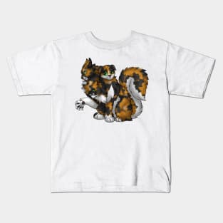 CerPURRus: Tortoiseshell Kids T-Shirt